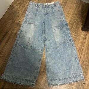 BDG Light Blue Utility Jeans